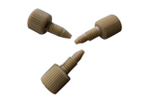 PEEK FINGER TIGHT MOULDED/ PEEK FERRULE (1/16 OD)