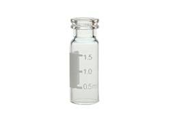 GC CLEAR GLASS CRIMP TYPE VIALS WITH PATCH (1.5ml & 2 ml)