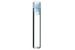SHELL VIALS- 1ml GLASS, 8mm PE PLUG (8.2MM X 40 MM)